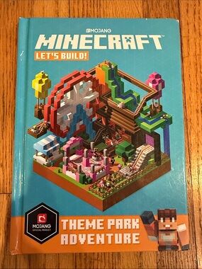 Minecraft Let's Build! Theme Park Adventure by Mojang - Teal Cover